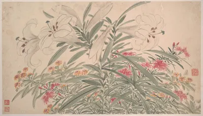 Garden Flowers Pl.16 by Чэнь Чунь, 1540 — digital art print download