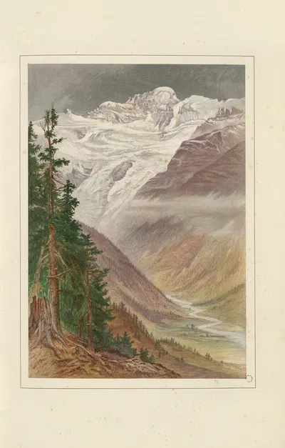 Гранд Парадиз, недалеко от Когне by Илайджа Уолтон, 1867 — digital art print download