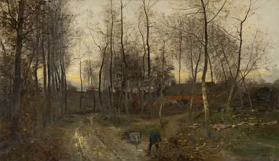 Cart Tracks by Gustave Den Duyts, 1889 — digital art print download