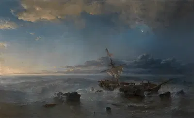 День после кораблекрушения by Поль Жан Клей, 1853 — digital art print download