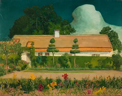 The Flower Lover by Valerius De Saedeleer — digital art print download