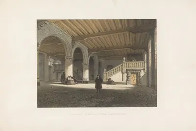 Ancient hall at Louvain by François Stroobant, 1852 - 1878 — digital art print download