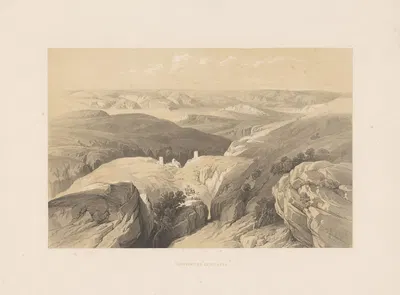 Couvent de Saint Saba by François Stroobant, 1852 — digital art print download