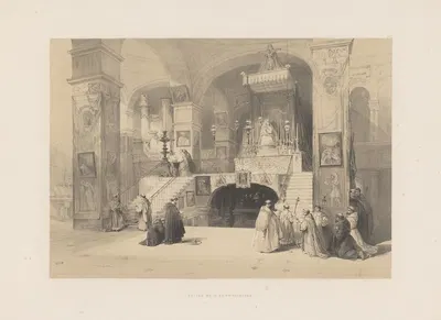 Église de l'annonciation by François Stroobant, 1852 — digital art print download