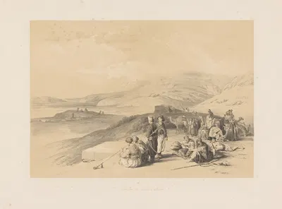 Fontaine de Jacob à Sichem by François Stroobant, 1852 — digital art print download