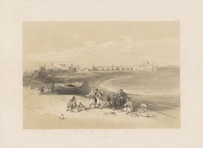 Sidon by François Stroobant, 1852 — digital art print download