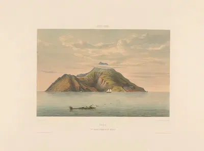 Саба. На расстоянии 2 миль на западе by Жерар Вордуин, 1860-1862 — digital art print download