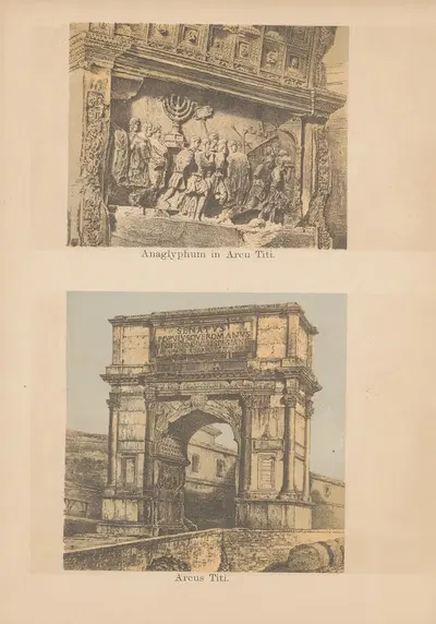 Анаглифум в Арку Тити, Аркус Тити by Кристоф Зиглер, 1882 — digital art print download