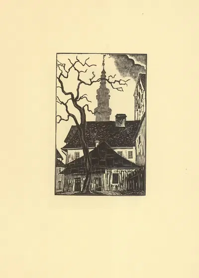 Замость, пл. 6 by Тадеуш Чешлевский, 1929 — digital art print download