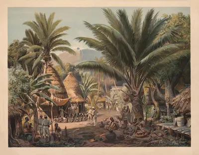 Cameroon by Franz Bukacz, 1905 — digital art print download
