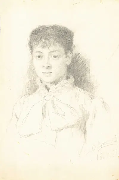 M. Yakunchikova by Виктор Михайлович Васнецов, 1884 — digital art print download