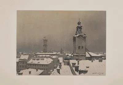 Общий вид by Одо Добровольский, 1915 — digital art print download
