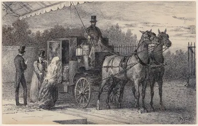 Coach by Виллем де Фамарс Тестас, 1876 — digital art print download