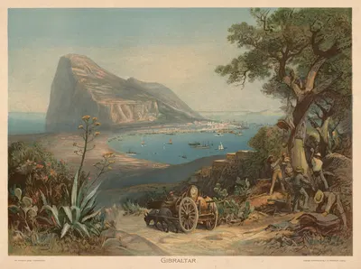 Gibraltar by Franz Bukacz — digital art print download