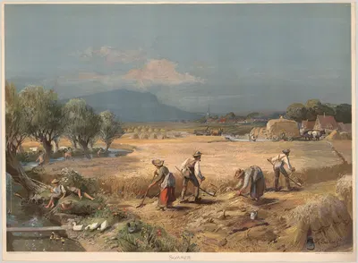 Summer by Franz Bukacz, 1911 — digital art print download