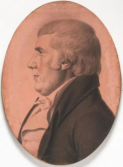 James Riddle by Charles Balthazar Julien Févret de Saint-Mémin — digital art print download