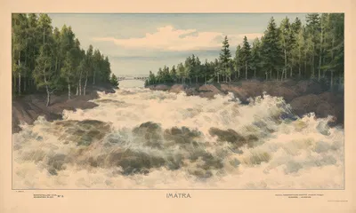 Imatra by Kustaa Heikkilä, 1904 — digital art print download