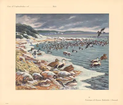 Январь by Пуль Кристиан Йоргенсен, 1935 — digital art print download