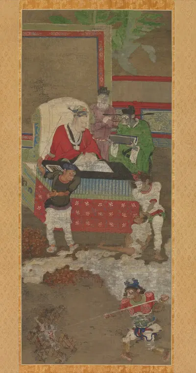 Десять царей ада 3 by Цзинь Чуши, 1195 — digital art print download