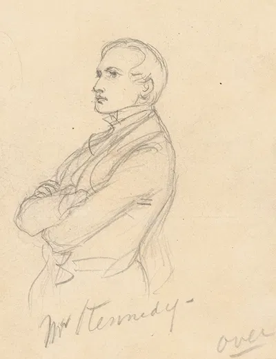 John Pendleton Kennedy by Феликс Октавиус Карр Дарли, c. 1861 — digital art print download