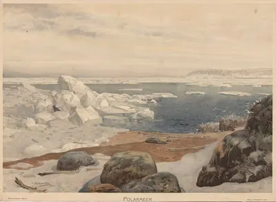 Полярное море by Сергей Иванович Ягужинский, 1905 — digital art print download
