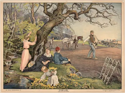 Foraar by Viggo Pedersen, 1904 — digital art print download