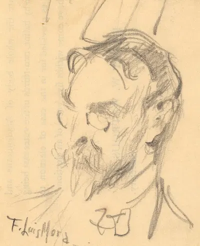 John White Alexander by Франсис Луис Мора, 1911 — digital art print download