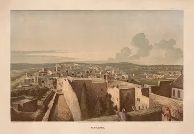 Bethlehem by Albert Augustus Isaacs, 1870 — digital art print download