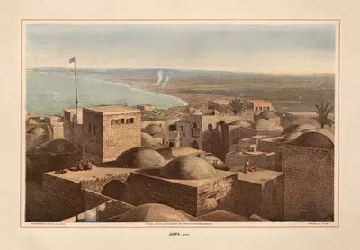 Яффа by Альберт Августус Айзекс, 1870 — digital art print download