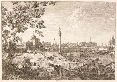 Воображаемый вид на Падую by Антонио Каналетто, 1735–1746 — digital art print download