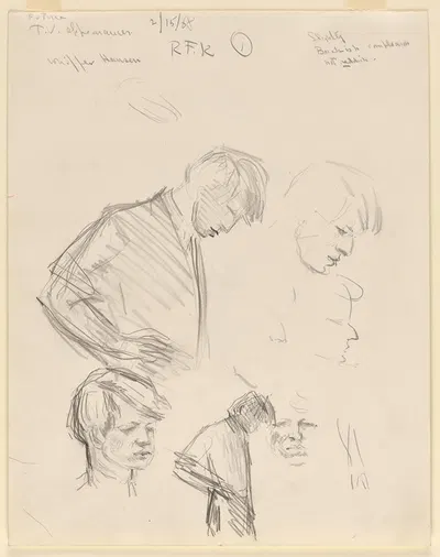 Robert Francis Kennedy by Гарднер Кокс, 1968 — digital art print download