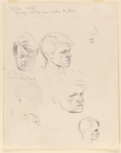 Robert Francis Kennedy by Gardner Cox, 1968 — digital art print download