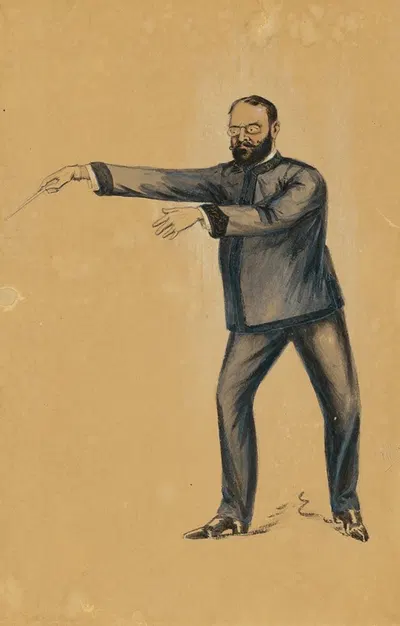 John Philip Sousa by George Frederick Scotson-Clark — digital art print download