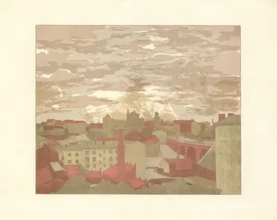 Съезд by Францишек Седлецкий, 1905-1906 — digital art print download