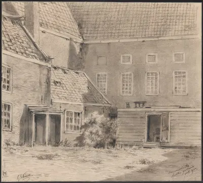Buiten Gasthuis by Georg Lourens Kiers, 1900 — digital art print download