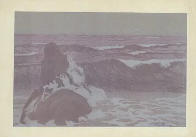 Море by Ян Войнарский, 1909 — digital art print download