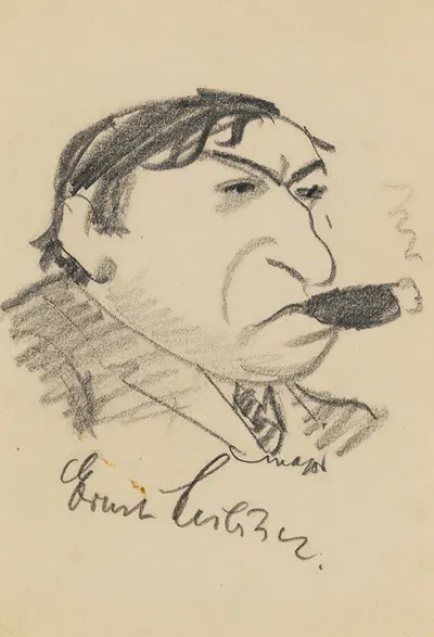 Ernst Lubitsch by Генри Мейджор, 1925 — digital art print download