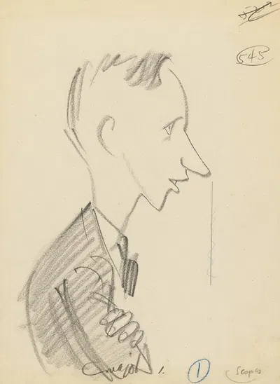 John Thomas Scopes by Генри Мейджор, 1925 — digital art print download