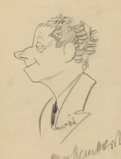 Max Reinhardt by Henry Major, c. 1935 — digital art print download