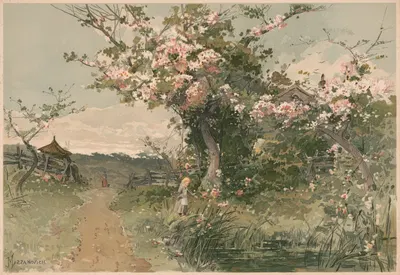 Весна by Джон Мацанович, 1888 — digital art print download