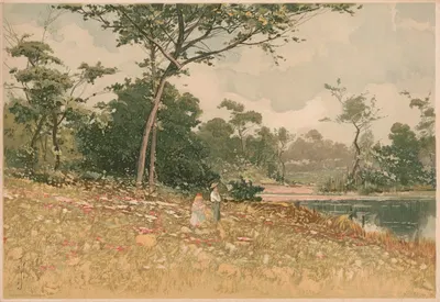 Лето by Джон Мацанович, 1888 — digital art print download