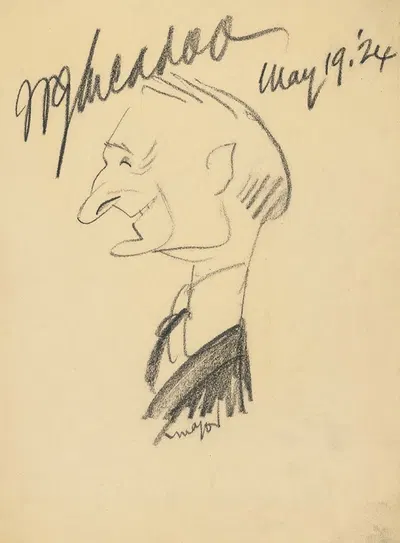 William Gibbs McAdoo by Генри Мейджор, 1924 — digital art print download