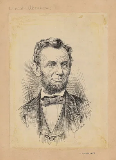Abraham Lincoln by Жак Рейх — digital art print download
