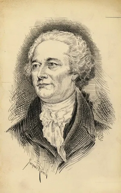 Alexander Hamilton by Жак Рейх — digital art print download