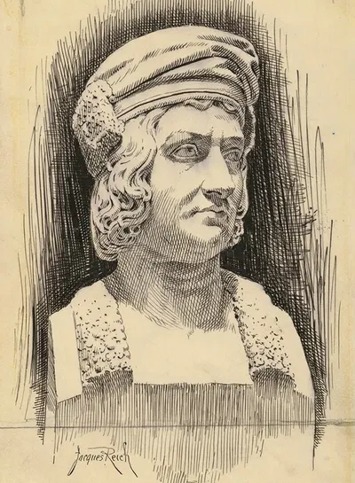 Christopher Columbus by Жак Рейх — digital art print download