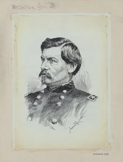 George Brinton McClellan by Жак Рейх — digital art print download