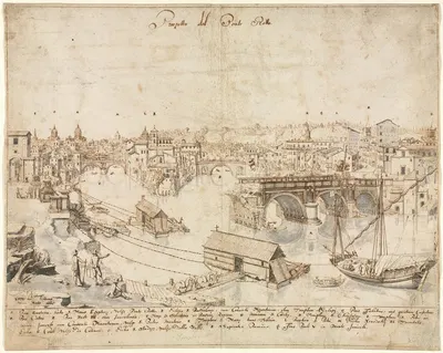 Понте Ротто by Льевен Круйл, 1665 — digital art print download
