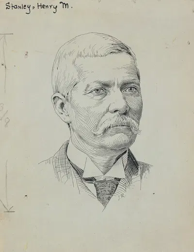 Henry Morton Stanley by Жак Рейх, c. 1890 — digital art print download