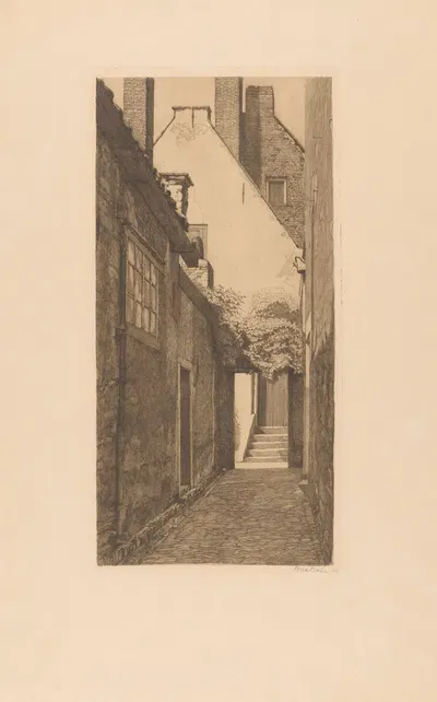 Steeg by Mia Bake, 1930 — digital art print download