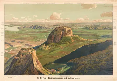 Hegau by Michael Zeno Diemer, 1911 — digital art print download